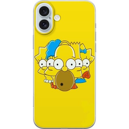 Kompatibelt Mobildeksel til Apple iPhone 16 Plus Simpsons