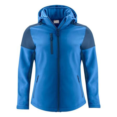 Printer Dam/dam Prime Soft Shell Jacket M Marinblå/cobalt Blu