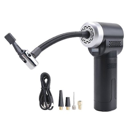 EAFC Kannettava Ilmakompressori Langaton tai Langallinen Ilmatäyttöpumppu Kannettava Digitaalinen Rengaspumppu Autoon, Polkupyörään, Palloihin