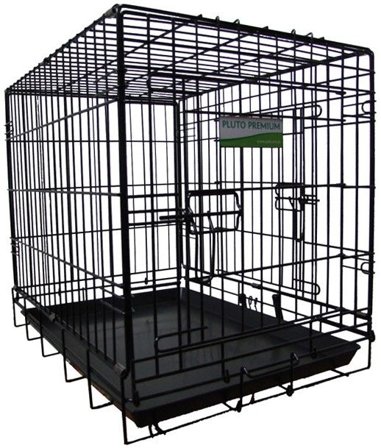 Active Canis Travel Dog Car Cage 49x33x39,5 Black
