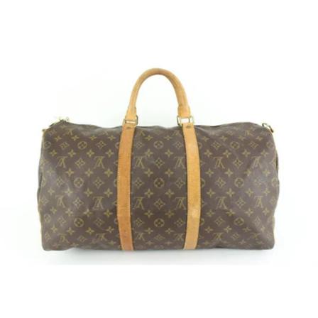 Louis Vuitton Vintage, Pre-owned Canvas louis-vuitton-bags Bruin, Dames, Maat:ONE Size