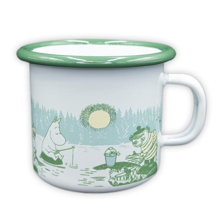 Mummi Emaljekopp Sommerfiske 2,5dl