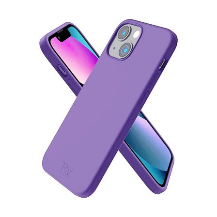 iPhone 14 Plus Silikonskal Rvelon - Lila