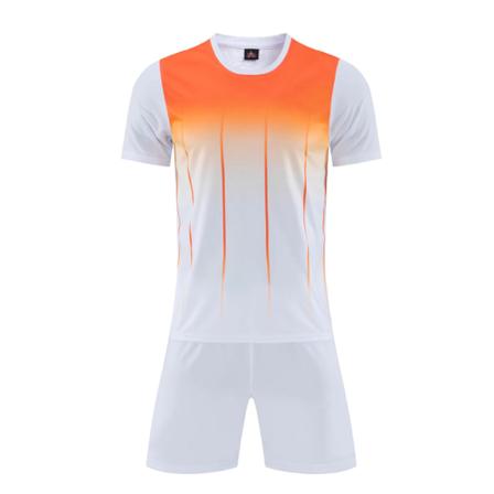 Fotbollströja set för män, lagsats för vuxenträning white 2XL