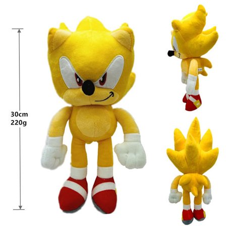 30CM Sonic Q Lightning Sonic - Plysch Leksaker