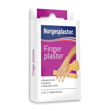 Norgesplaster universal fingerplaster 12 stk