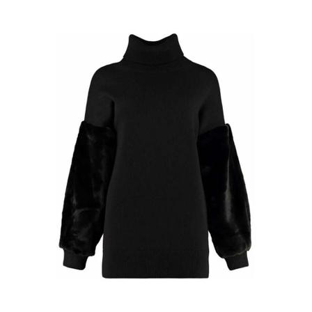 Michael Kors, Sweater Zwart, Dames, Maat:M,Viscose