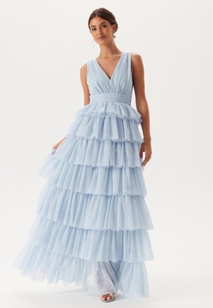 Bubbleroom Occasion Tulle Frill Gown Klær
