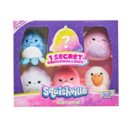 Squishville 6-pakning, Beach Day Squad