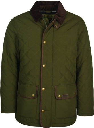 Barbour Burton Quilt ulkoilutakki, tummanvihreä