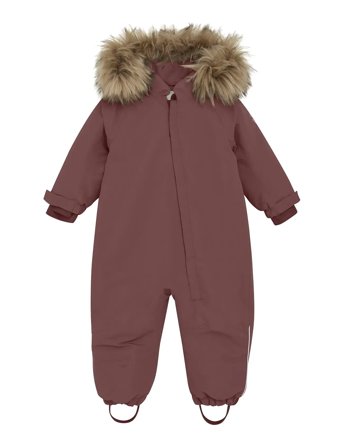 En Fant | Baby Snowsuit W. Fake Fur | 86