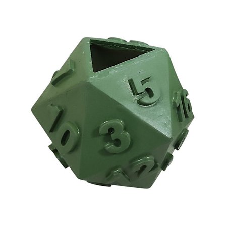 Skrivbordstyp RPG Tärning Växt Kreativ Blomkruka Balkong Personlig Dekoration