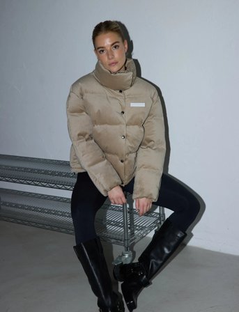 Rethinkit Studios Boxi Jacket Shelter Corduroy - Beige - L