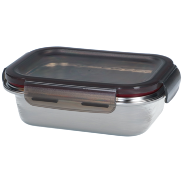 Rustfri Matboks Med Lokk 0,65L
