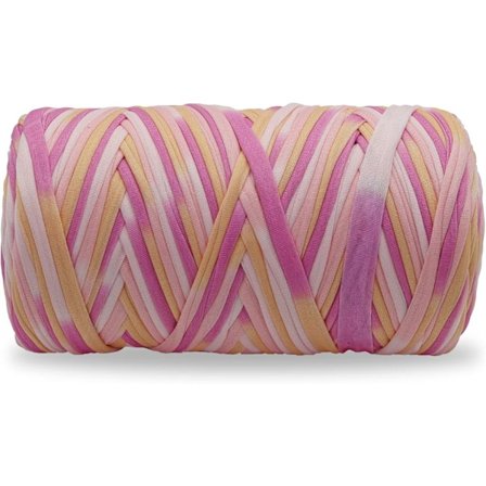 300g T-shirt Garn Stof Strikkegarn til Hækling Kurv, Tasker, Boligindretning