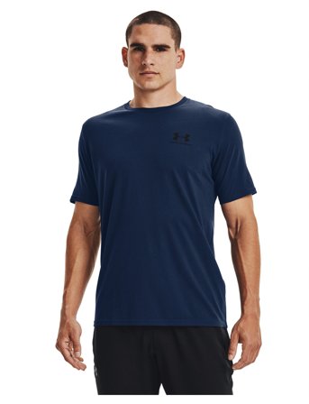 Under Armour Ua M Sportstyle Lc Ss - Navy - XXL