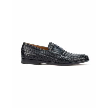 Doucal's, Moccasins Blauw, Heren, Maat:41 EU