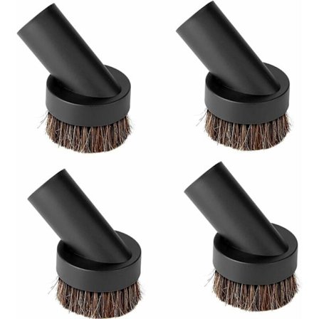 2 stk. bløde børste støvsuger børste rund børste støvsuger tilbehør universel støvsuger støv børste til de fleste støvsuger tilbehør