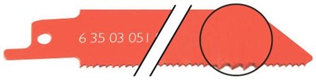 Fein 63503039010 Stikksagblad 88 mm, 5-pakning, Maskintilbehør & forbruk