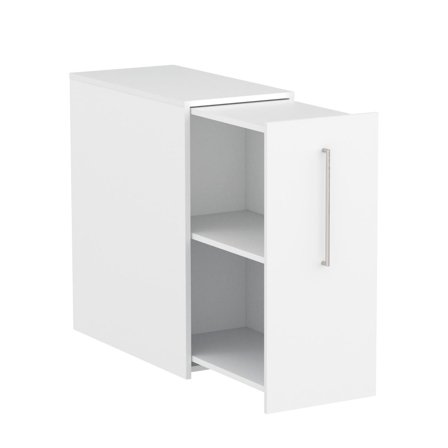 LANAB DESIGN Sidoskåp H925 D800 vitlaminat Höger - Lyreco - Kontorsmöbler och inredning - Skåp och hyllor - Förvaringsskåp