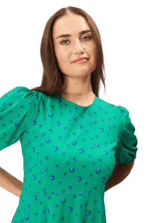 Jumperfabriken Fernanda Dress Klänningar Dam Grön XL