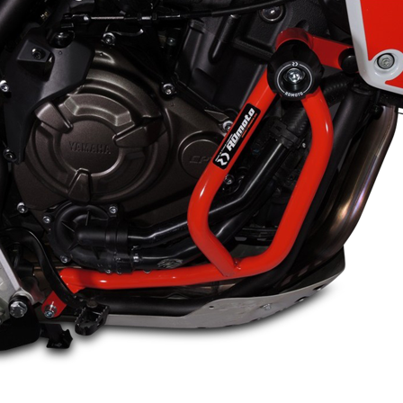 RDMOTO Lower Crash Frames Red - Yamaha Tenere 700 Extreme 2024-2024