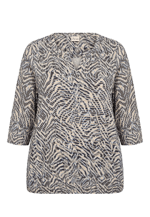 Wasabi Concept Wa-Sarina 13 Blouse Blusar Dam Blå +S