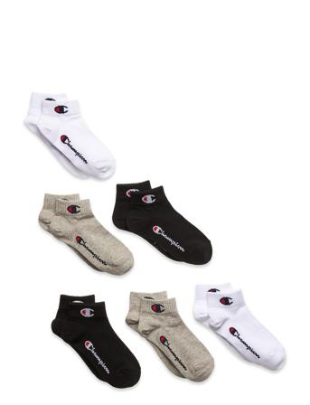 6Pk Quarter Socks Socks & Tights Socks Monivärinen/Kuvioitu Champion