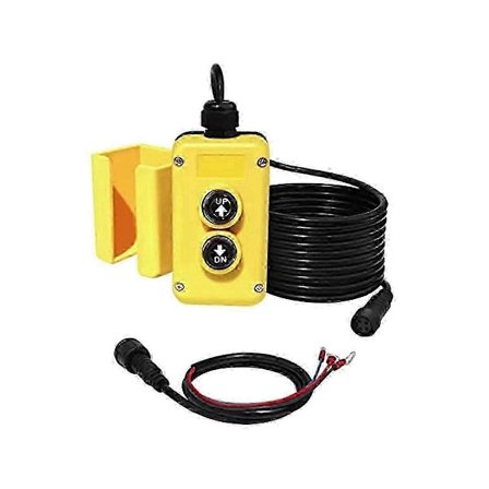 3-leders fjernkontrollbryter for tipphenger for 12V DC enkeltvirkende hydraulisk pumpe tipphenger For-Good