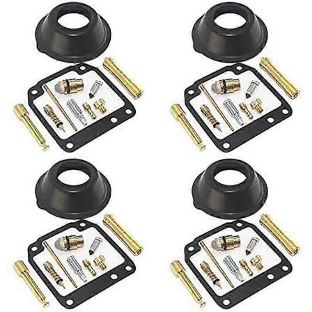 Karburator Reparationssæt Jet Nål Flydeventil Pilot Skrue Kammerpakning Membran til Yamaha XJR400 XJR 400 R