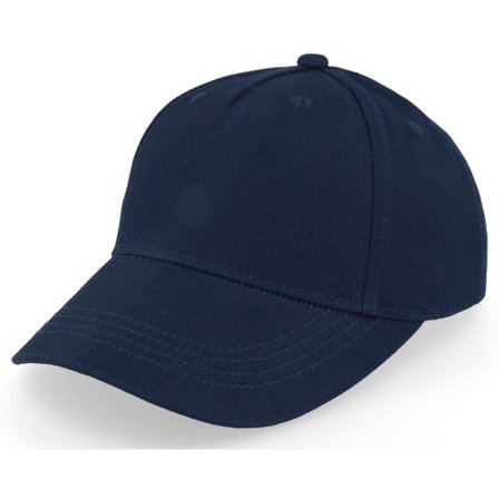 Beechfield - Blå adjustable Keps - Kids Navy Organic Cotton Adjustable @ Hatstore