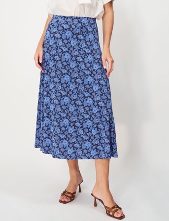 Jumperfabriken Kayla Skirt - Blue - S