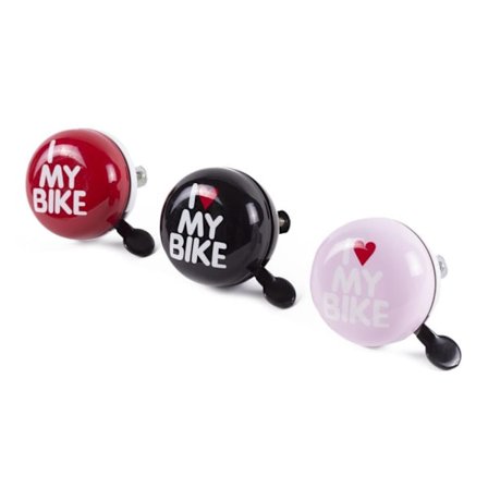 Cykelklocka Karatärisk Rund 65 mm - Retrodesign & tydligt ljud