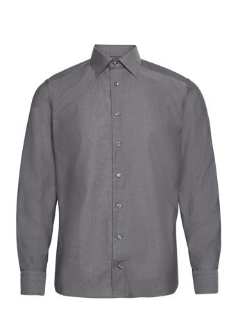 Men's Shirt: Business Twill Paita Bisnes Harmaa Eton