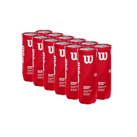 Wilson Performance Padel Ball X3 12 rör