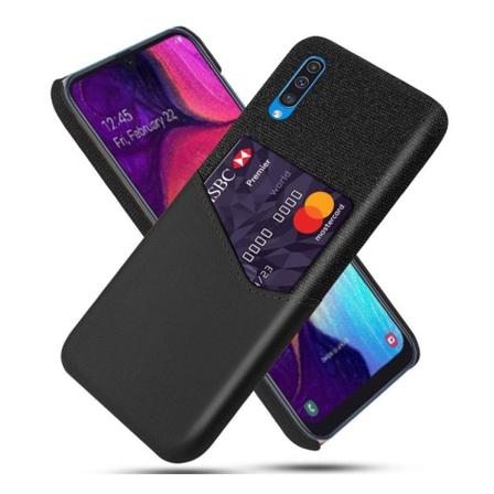 Bofink Samsung Galaxy A50 Card Kuoret - Musta Black