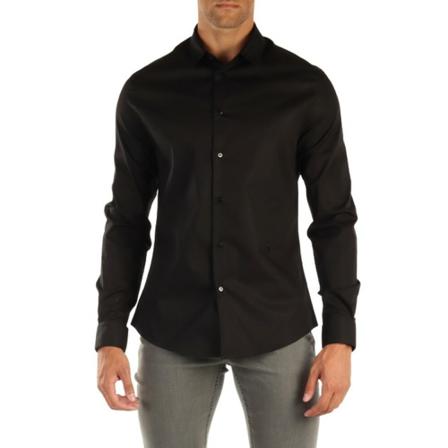 Trussardi - Skjortor - Svart - Herr - Storlek: 2xl, Herr, Storlek: 2XL