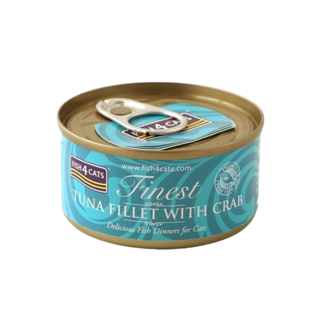 Fish4Cats - Våtfôr med tunfisk og krabbe 70g - Katt - Kattefôr & kattemat - Våtfôr og våtmat - ZOO.no