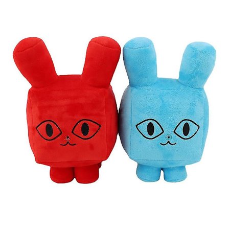 20 cm Titanic Ballon Kat Plyslegetøj Pet Simulator X Spil Rød Blå Bløde Dukker Kawaii Børnegave Pige Boligindretning Høj Kvalitet - Perfet