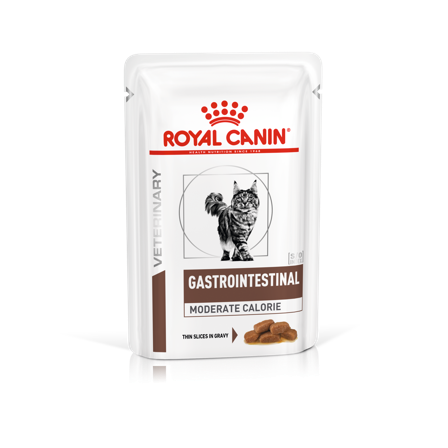Royal Canin Veterinary Diets Cat - Wet Cat Gastro Intestinal Moderat kaloriinnhold 85 g x 12 stk - porsjonsposer - Katt - Kattefôr & kattemat - 