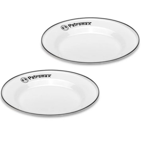 Petromax Ruokalautanen 26 cm, valkoinen, 2 kpl