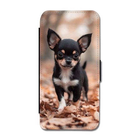 Hund Chihuahua iPhone 12/iPhone 12 Pro Flip Mobilfodral