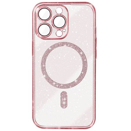 Skal för iPhone 15 Pro MagSafe Glitter