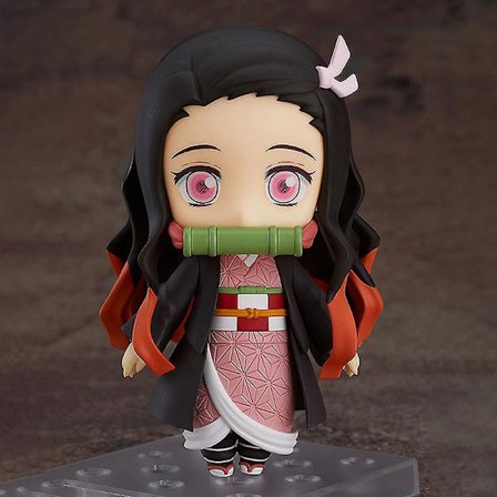 Demon Layer Kamado Nezuko Mini Figur Dukke Legetøj Skrivebordsdekoration Højde 10cm (FMY)