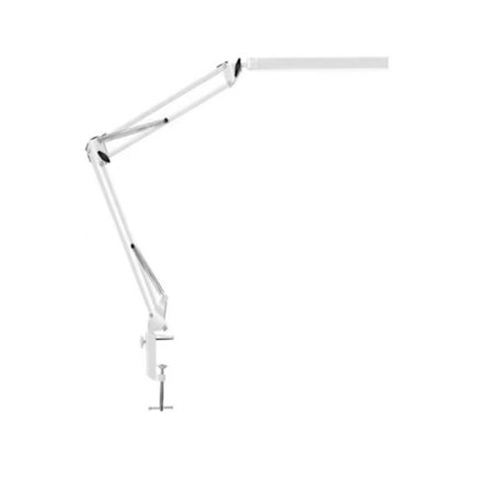 LED-bordlampe med klips, sammenleggbar, øyevern, studentbolig, kreativ nattbordlampe, USB-bordlampe - universell skrivebordslampe med lang arm, 12V 