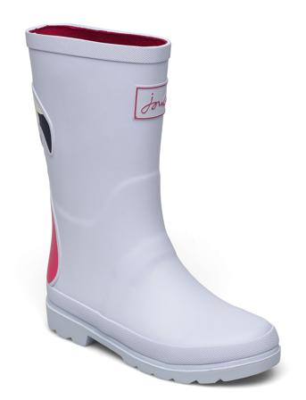 Jnr Welly Print Shoes Rubberboots High Rubberboots Unlined Rubberboots Sininen Joules