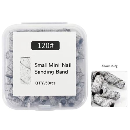 Nagellacksslipfilar Nagelborr 120 FINE GRIT 120