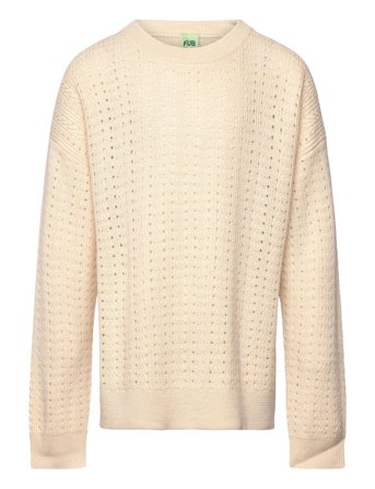 FUB Structure Sweater - Cream - 90
