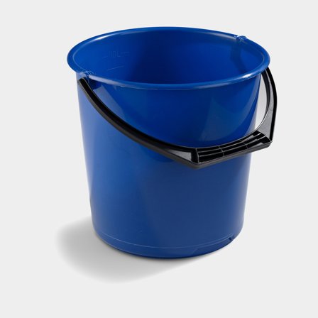 Wiadro Nordiska Plast, ciemnoniebieskie, 10 litrów - Jachtowa