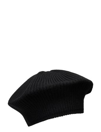 Lpnaima Beret Bc Tw Accessories Headwear Hats Svart Little Pieces*Betinget Tilbud